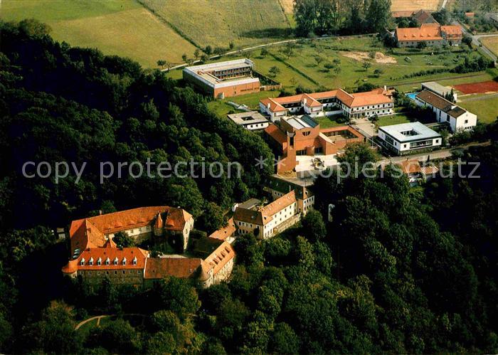 Roedelsee Fliegeraufnahme Bildungsstaette Schloss Schwanberg e.V.