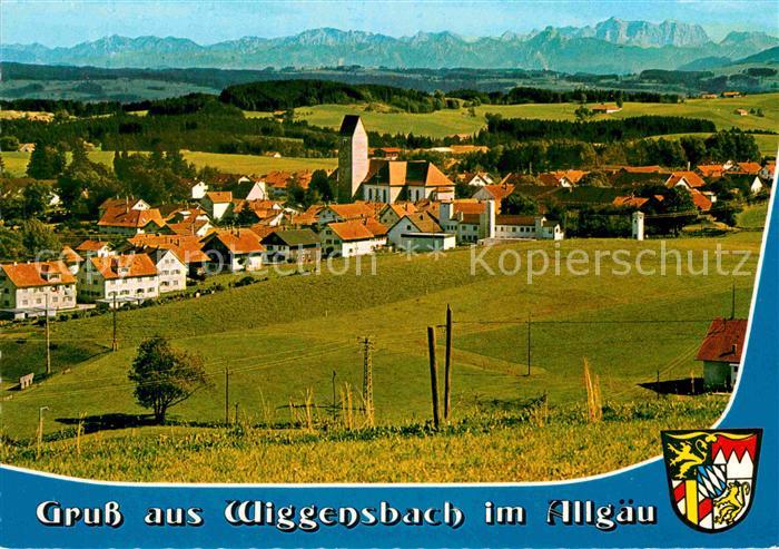Wiggensbach mit Tegelberg und Zugspitze