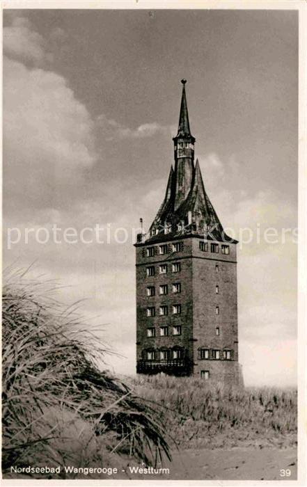 Wangerooge Nordseebad Westturm