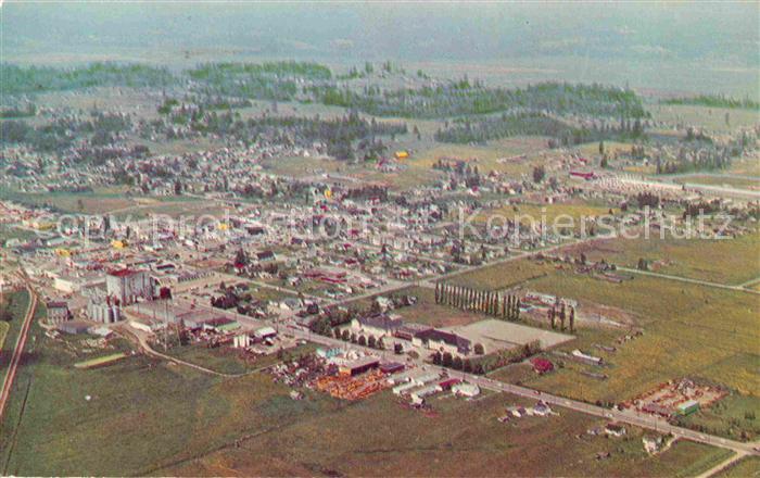 Cloverdale British Columbia Aerial view