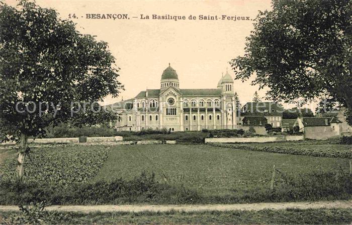 Besancon Doubs Basilique de Saint Ferjeux