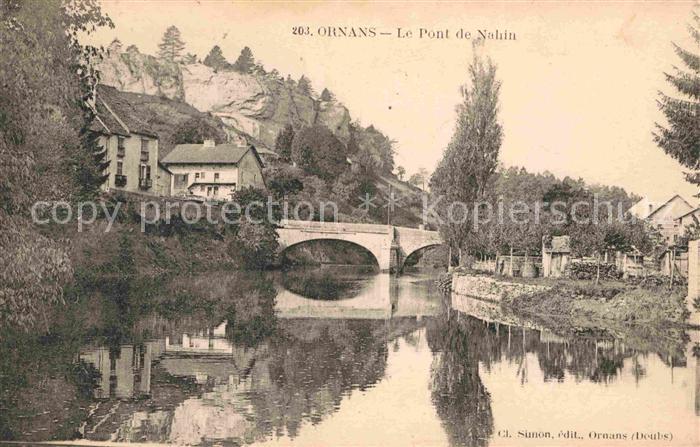 Ornans Pont de Nahin