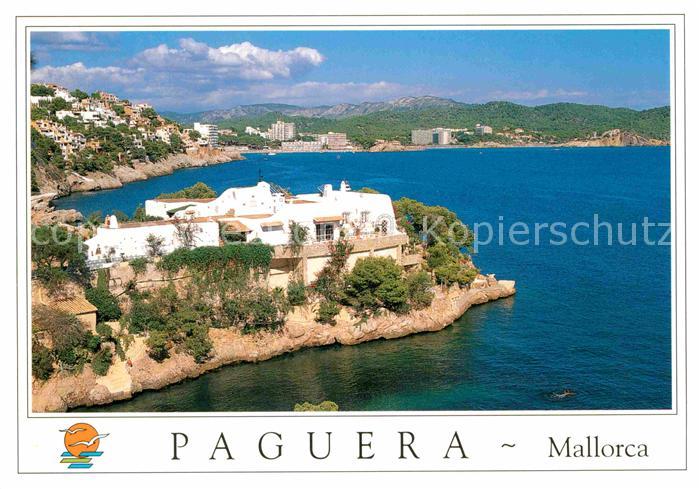 Paguera Mallorca Islas Baleares Panorama Kueste