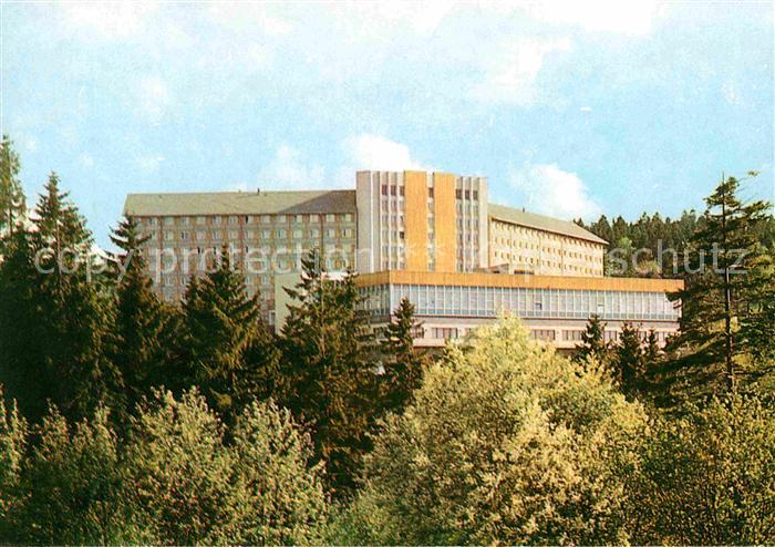 Oberhof Thueringen FDGB Erholungsheim Fritz Weineck