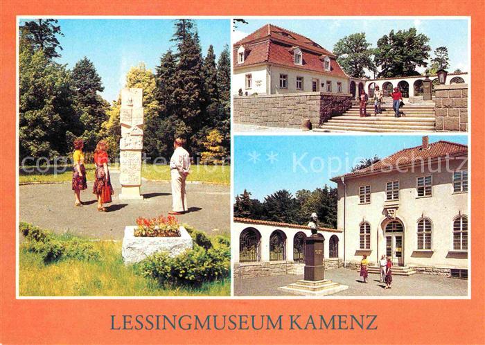 Kamenz Sachsen Lessingmuseum Denkmal Bueste
