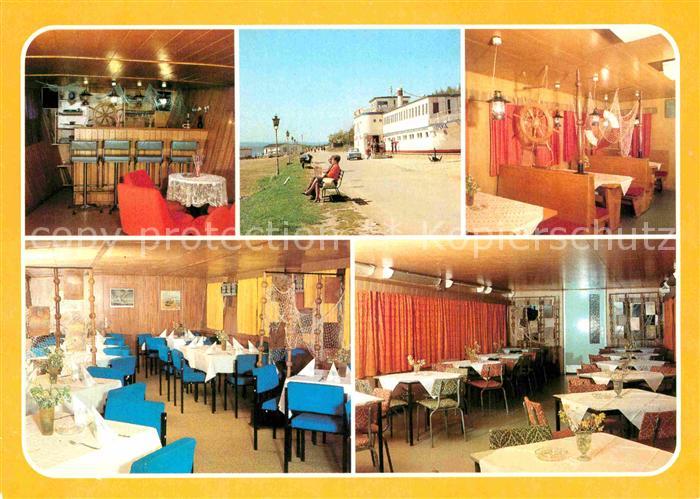 Seeburg Eisleben Schiffsgaststaette Seeperle Bar Weinstube Restaurant