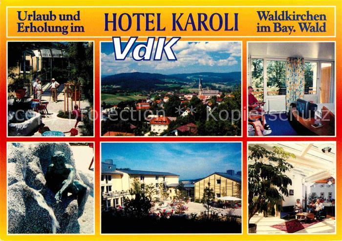 Waldkirchen Niederbayern VdK Hotel Karoli Bayerischer Wald
