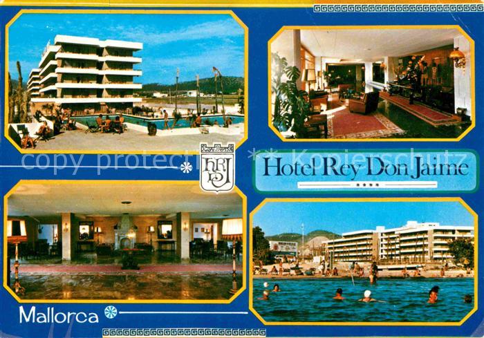 Santa Ponsa Mallorca Islas Baleares Hotel Rey Don Jaime Swimming Pool Strand