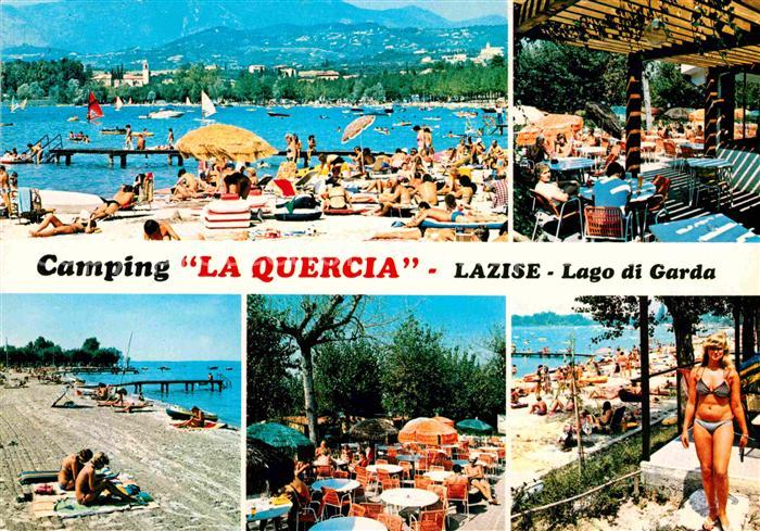 Lazise Lago di Garda Camping La Quercia am Gardasee