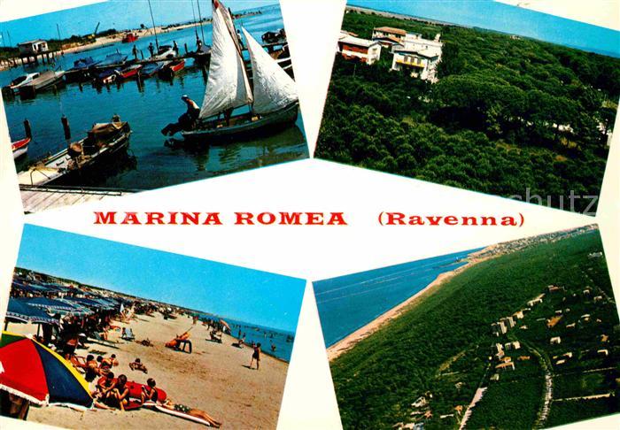 Marina Romea Hafen Strand Fliegeraufnahme