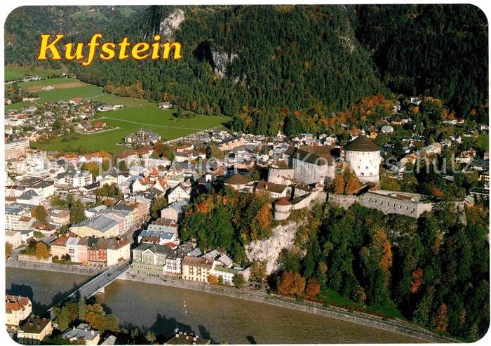 Kufstein Tirol Historische Festung am Inn Heimatmuseum Fliegeraufnahme