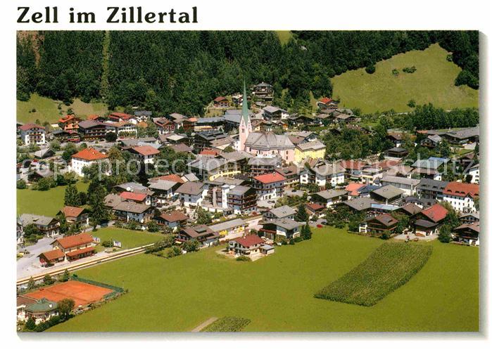 Zell Ziller Tirol Fliegeraufnahme