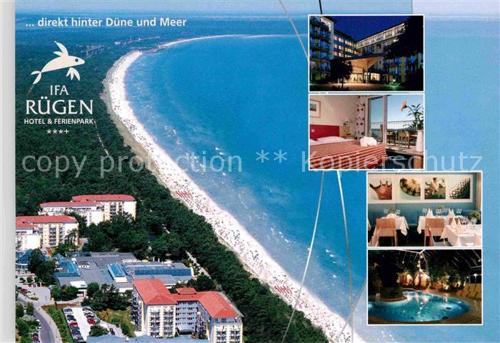 Binz Ruegen IFA Ruegen Hotel und Ferienpark Fliegeraufnahme