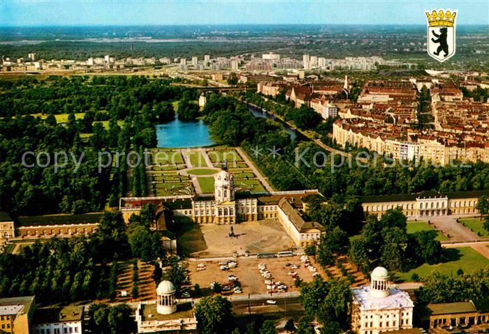 BERLIN  CITY Charlottenburger Schloss Fliegeraufnahme