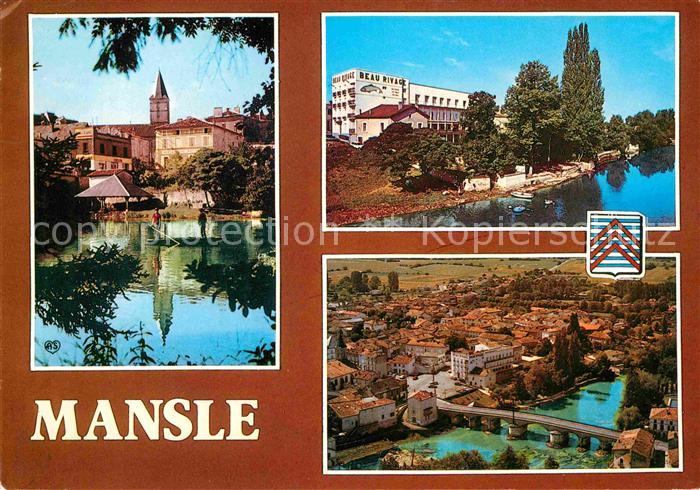 Mansle Ortsansicht vom Fluss aus Beau Rivage H