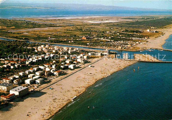 Marseillan Plage Vue aerienne
