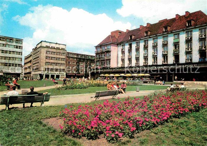 Wroclaw Skwer przy ulicy Swidnickiej