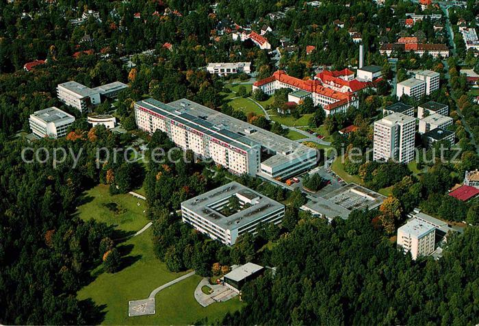 Harlaching Muenchen Staedtisches Krankenhaus Fliegeraufnahme