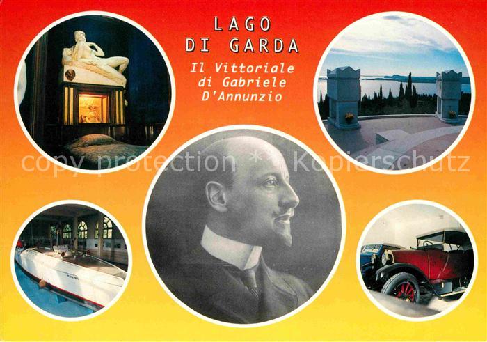 Gardone Garda Il Vittoriale di Gabriele d Annunzio Villa Automobile