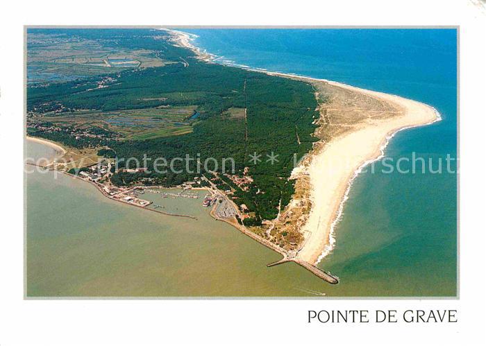 Le Verdon-sur-Mer Pointe de Grave vue aerienne
