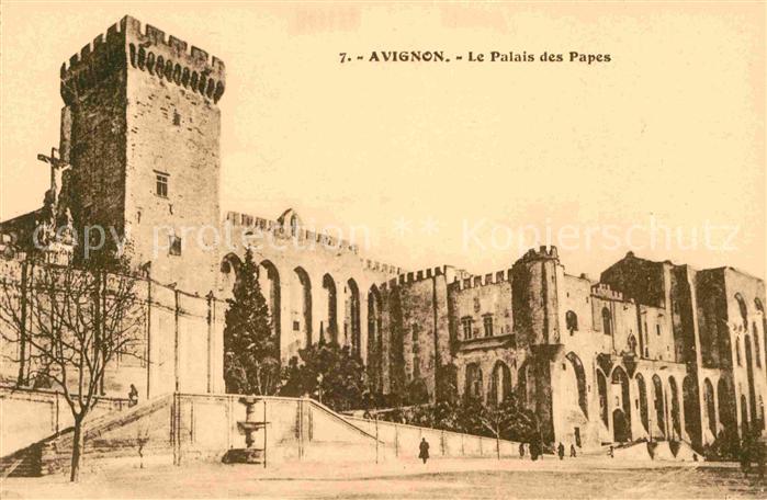 Avignon Vaucluse Le Palais des Papes