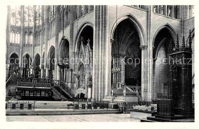 Saint-Denis Seine Abbaye Choeur et Galerie de l'Abside