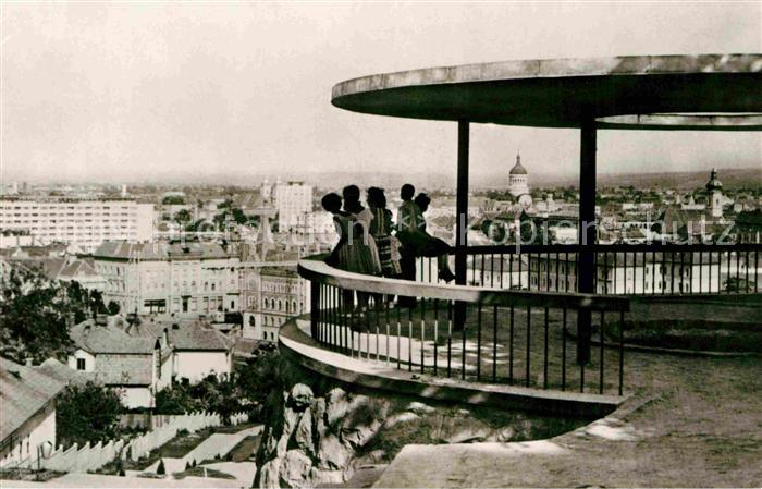Cluj-Napoca Stadtbild von Aussichtsplattform gesehen