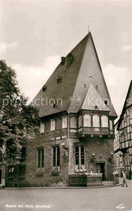 GOSLAR Harz Niedersachsen Hotel Brusttuch Historisches Gebaeude