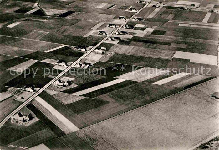 Neubauerndorf Fliegeraufnahme Serie Deutsche Dorfformen Westermanns Bildarchiv