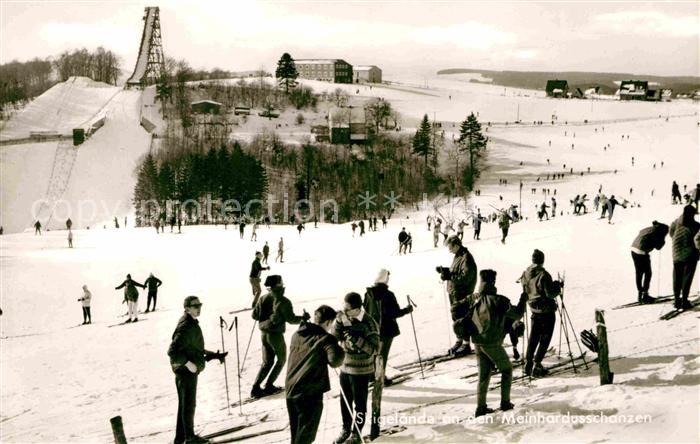 Meinerzhagen Skipiste Skisprungschanze Luftkurort Wintersportplatz
