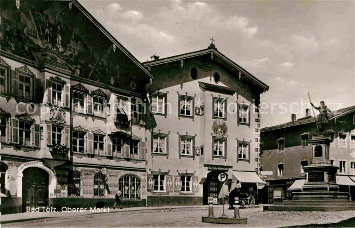 Bad Toelz Oberer Markt Denkmal Statue