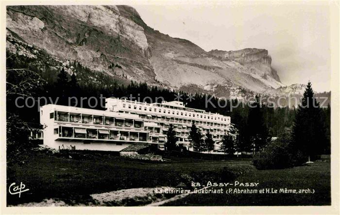 Assy-Passy Haute Savoie La Clairiere Guebriant Hotel Alpen