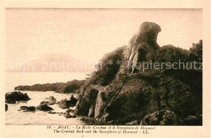 Agay Var La Roche Crochue Semaphare de Dramont