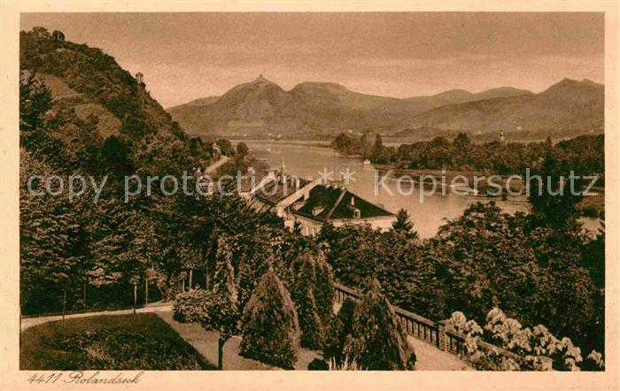 Rolandseck Panorama Rhein Siebengebirge Nr 4411