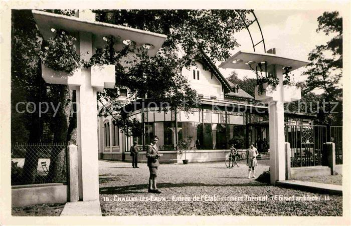 Challes-les-Eaux Entree de l'Etabliseement Thermal