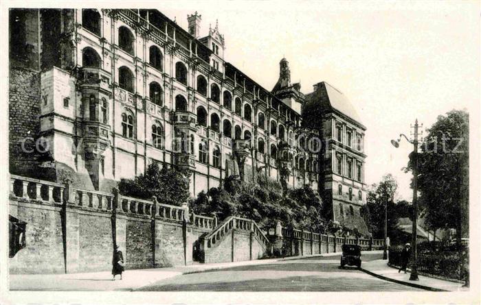 Blois 41 Chateau Facade Francois I