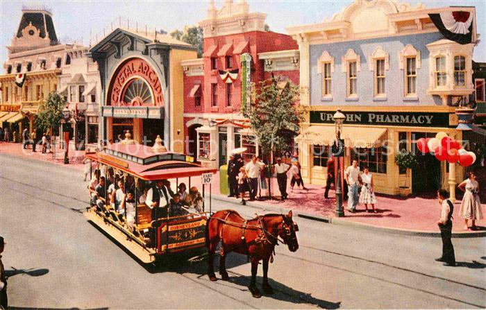 Disneyland California Upjohn Pharmacy typical drugstore Main Street