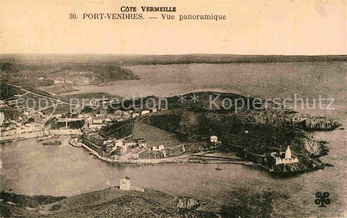 Port-Vendres Vue panoramique