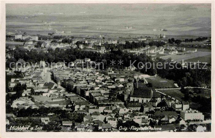 Muehldorf Inn Original Fliegeraufnahme