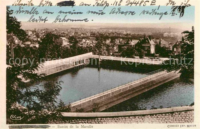Le Creusot Saone-et-Loire Bassin de la Marolle