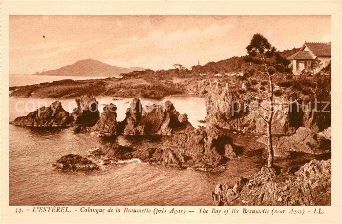 Agay Var Calanque de la Beaumette