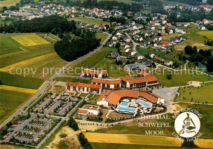 Bad Goegging Limes Therme Kurmittelhaus Fliegeraufnahme
