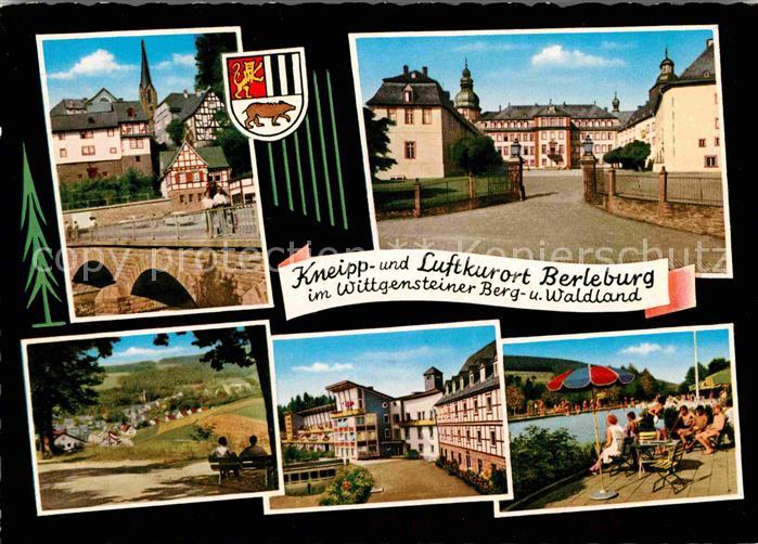 Bad Berleburg Teilansichten Kneipp Luftkurort