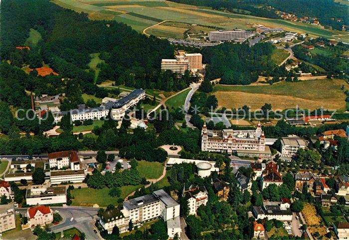 Bad Wildungen Kurviertel Fliegeraufnahme