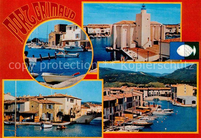 Port Grimaud Teilansichten Hafen