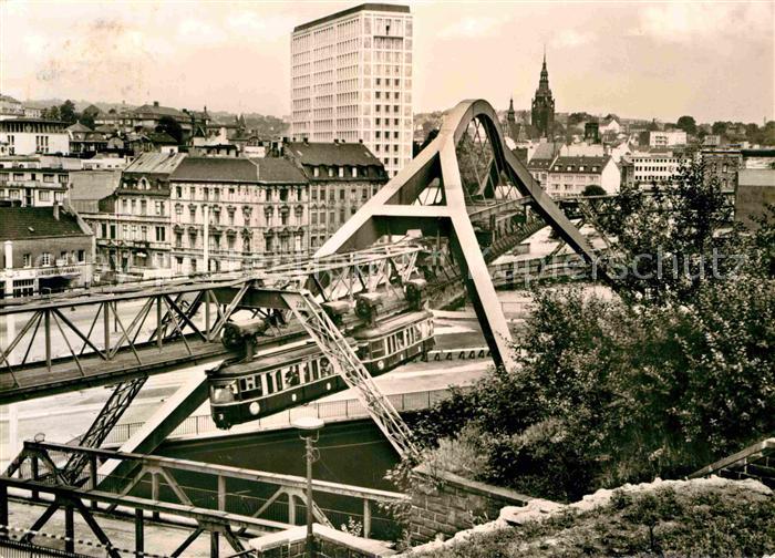 Elberfeld Wuppertal Schwebebahn Hochhaus
