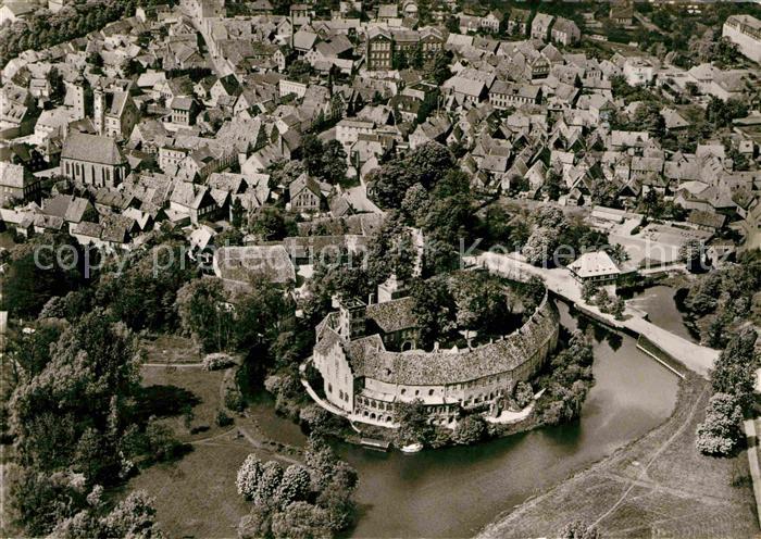 Burgsteinfurt Fuerstliches Schloss Fliegeraufnahme