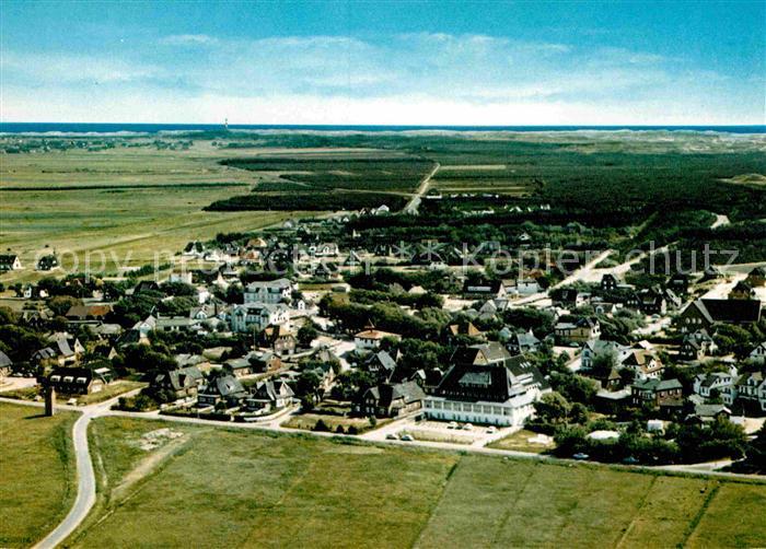 Norddorf Amrum Nordseeheilbad Fliegeraufnahme