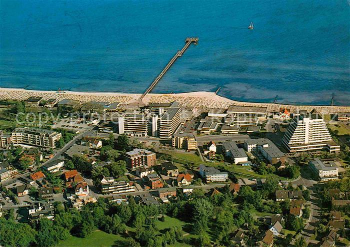 Groemitz Ostseebad Hotels Strand Fliegeraufnahme