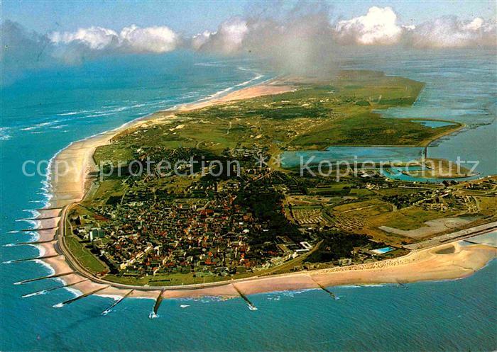 Norderney Nordseebad Insel Luftbild